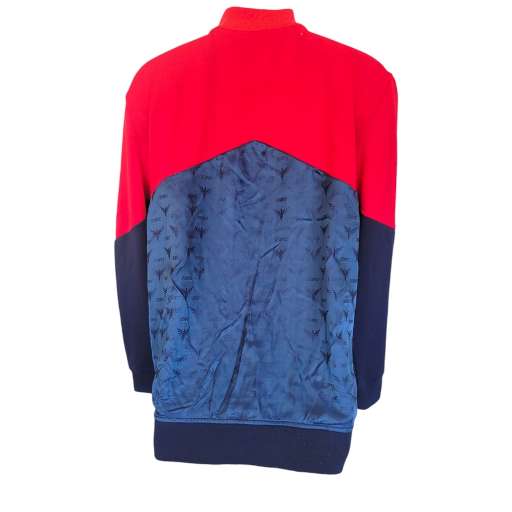 Staple Long Sleeve Track Jacket sz L - Picture 2 of 8